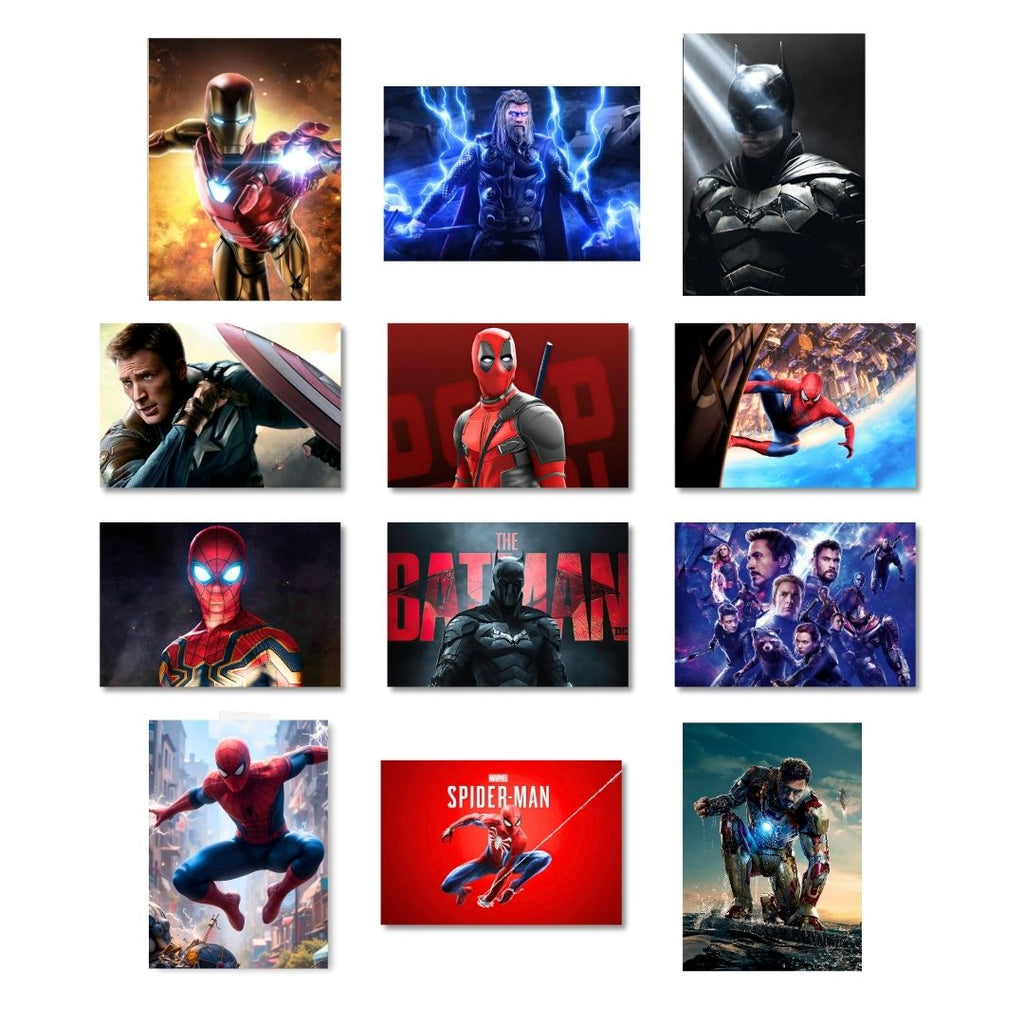 10,000 Premium Superheroes Designs – Editable 4K PNG Graphics