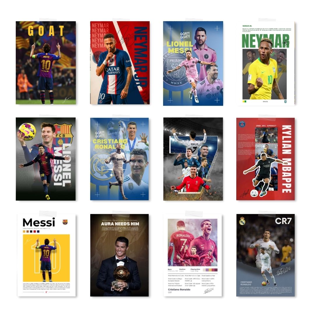 4000+ Premium Football Licensed Designs – Editable 4K PNG Graphics