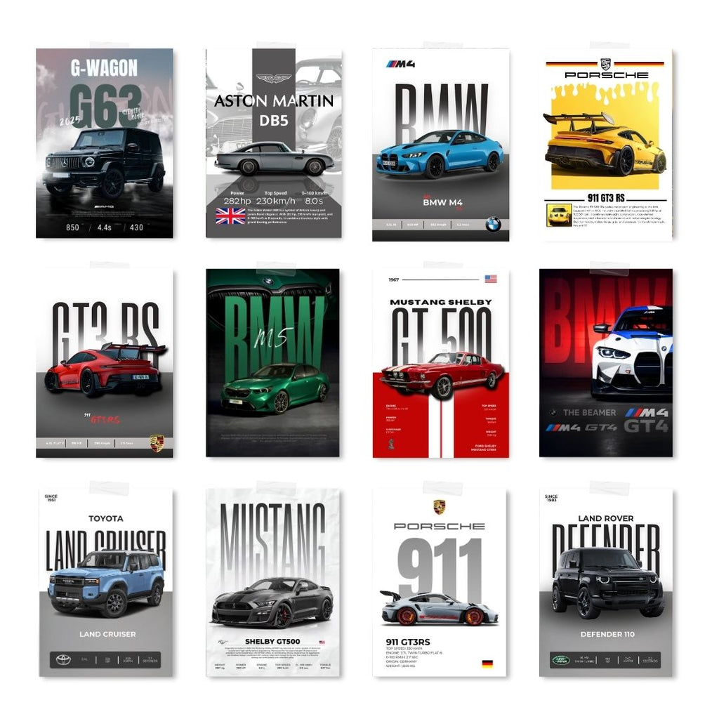 4,000+ Premium AUTOMOTIVE CARS Designs – Editable 4K PNG Graphics (2026)