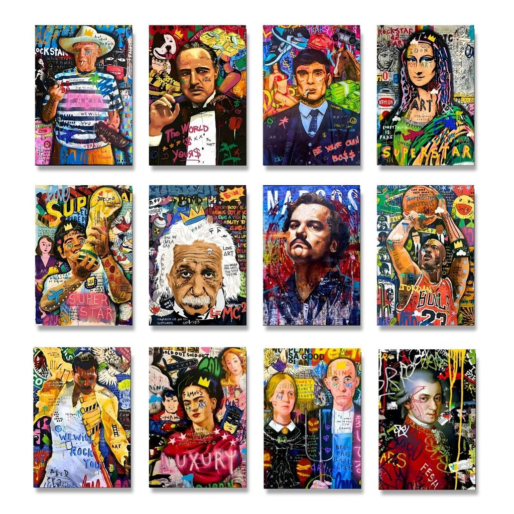 2000+ Premium Graffiti Art Designs – Editable 4K PNG Graphics