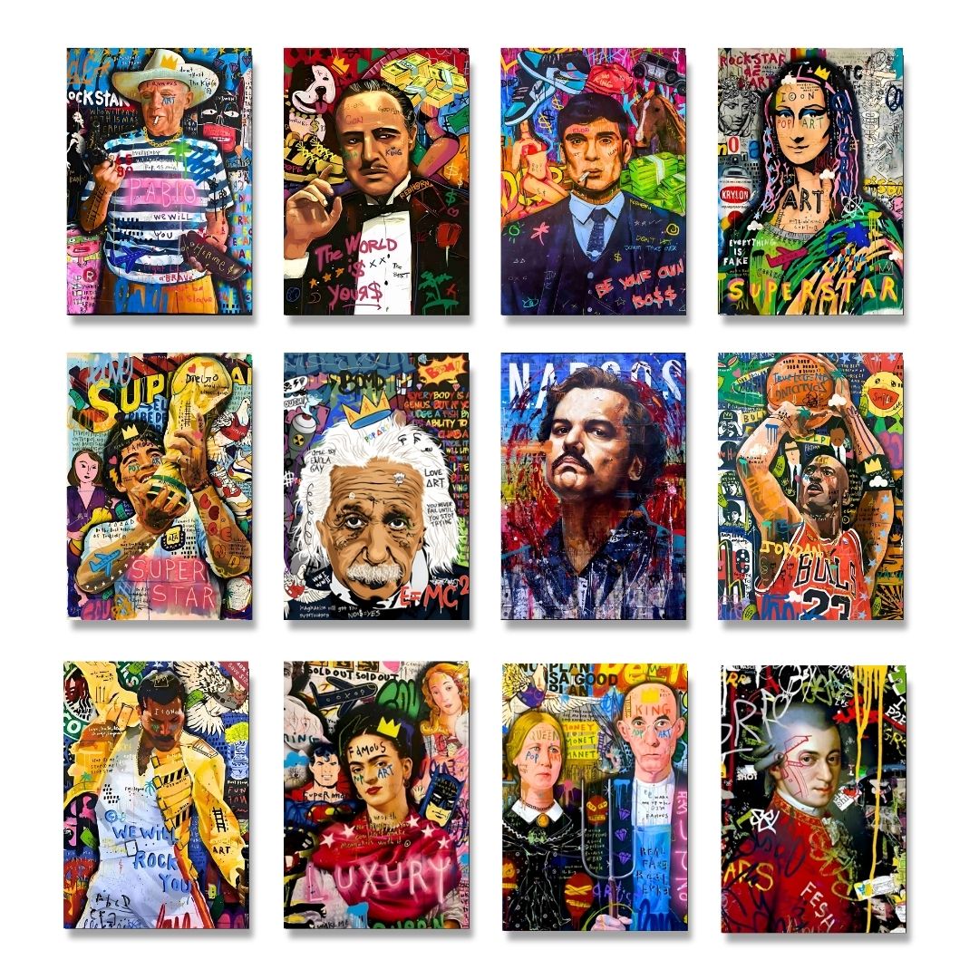 2000+ Premium Graffiti Art Licensed Designs – Editable 4K PNG Graphics