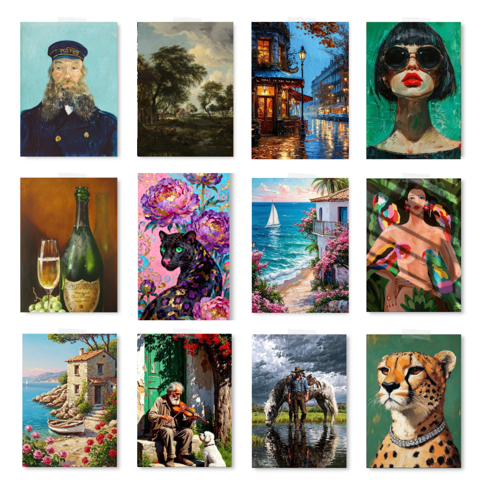 15,000 + Premium Canvas Print Designs – Editable 4K PNG Graphics