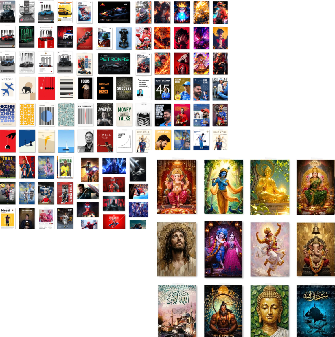 75,000+ Combo Mega Bundle Premium Printable  Designs – Editable 4K PNG Graphics (2026) | Posters | T Shirts | Digital Art